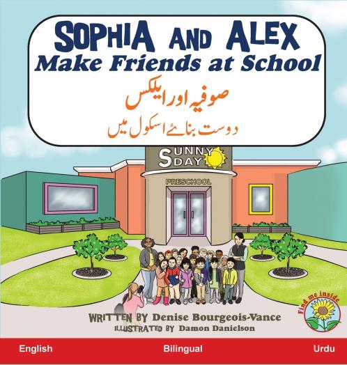 Sophia and Alex Make Friends at School