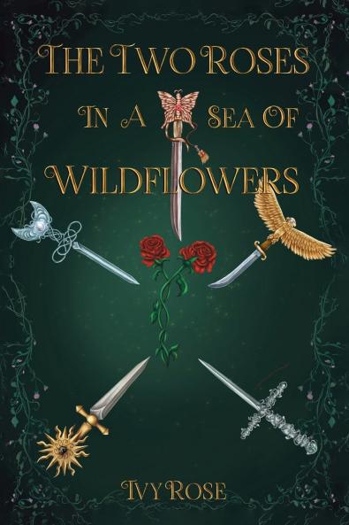 The Two Roses in a Sea of Wildflowers