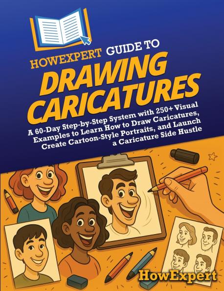 HowExpert Guide to Drawing Caricatures