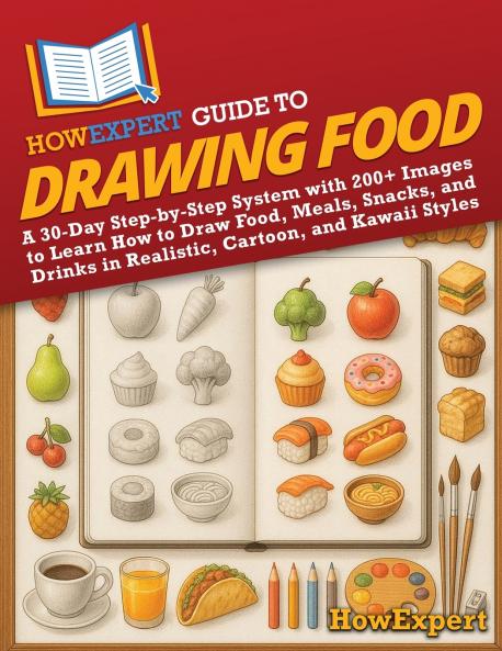 HowExpert Guide to Drawing Food