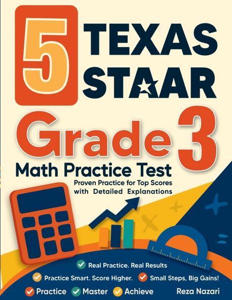 5 Texas STAAR Grade 3 Math Practice Tests