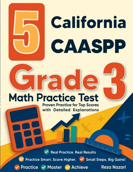 5 California CAASPP Grade 3 Math Practice Tests