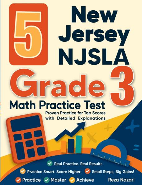 5 New Jersey NJSLA Grade 3 Math Practice Tests