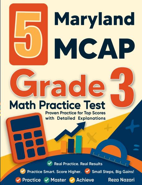 5 Maryland MCAP Grade 3 Math Practice Tests