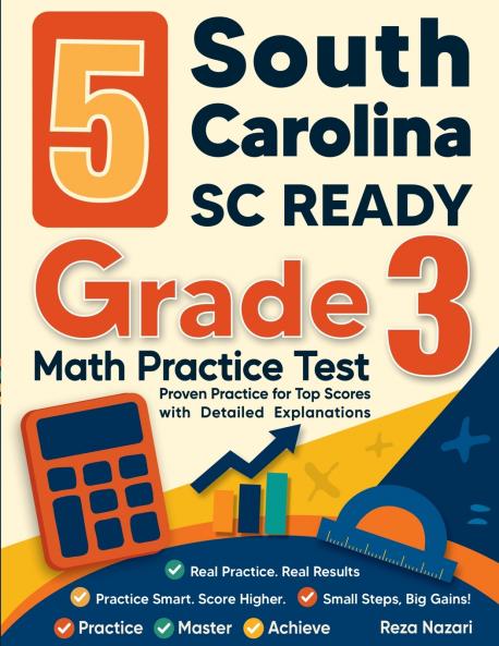 5 South Carolina SC READY Grade 3 Math Practice Tests