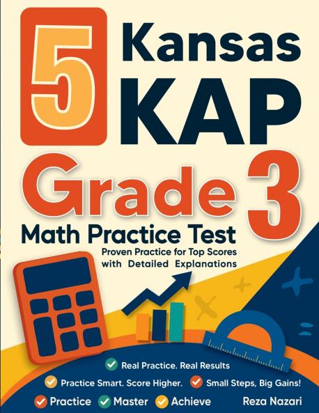 5 Kansas KAP Grade 3 Math Practice Tests