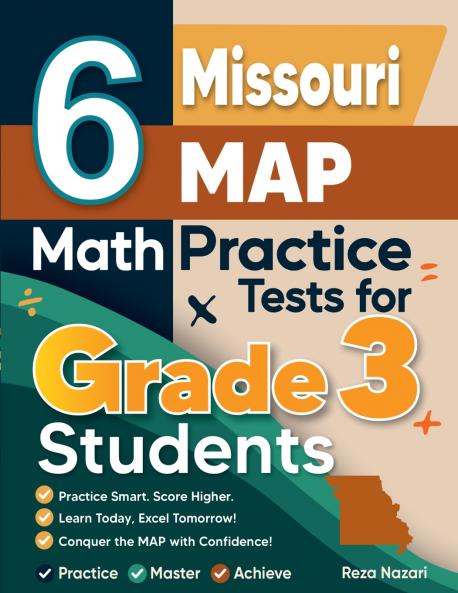 6 Missouri MAP Math Practice Tests for Grade 3 Students