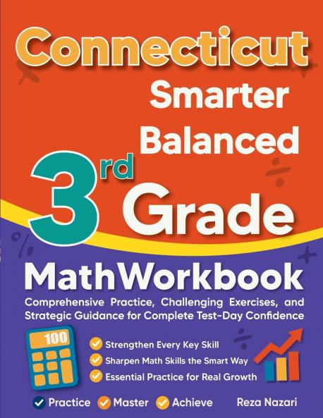 Connecticut Smarter Balanced 3rd Grade Math Workbook