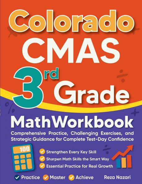 Colorado CMAS 3rd Grade Math Workbook
