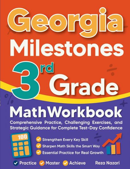 Georgia Milestones 3rd Grade Math Workbook