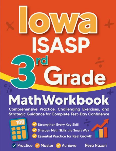 Iowa ISASP 3rd Grade Math Workbook