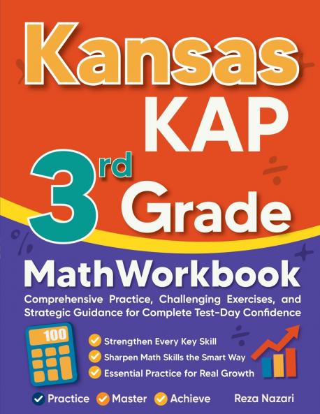 Kansas KAP 3rd Grade Math Workbook