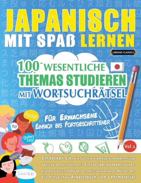 JAPANISCH MIT SPAß LERNEN - FÜR ERWACHSENE