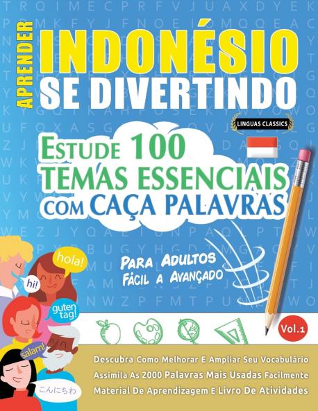 APRENDER INDON��SIO SE DIVERTINDO! - PARA ADULTOS