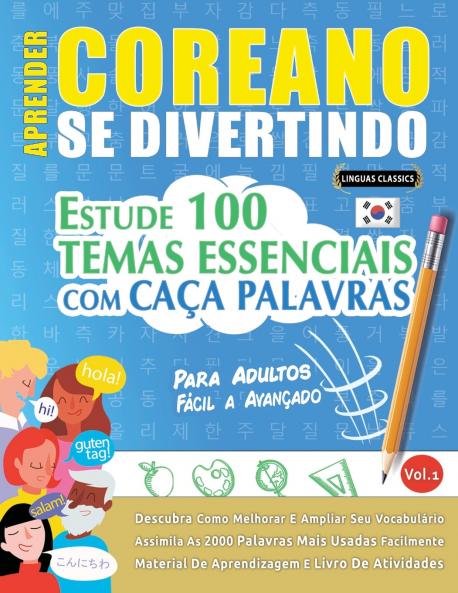 APRENDER COREANO SE DIVERTINDO! - PARA ADULTOS