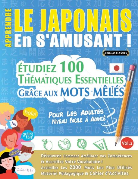 APPRENDRE LE JAPONAIS EN S'AMUSANT - POUR LES ADULTES