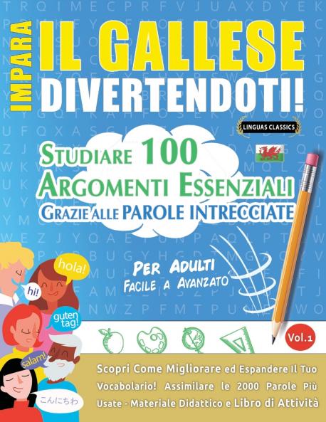 IMPARA IL GALLESE DIVERTENDOTI! - PER ADULTI