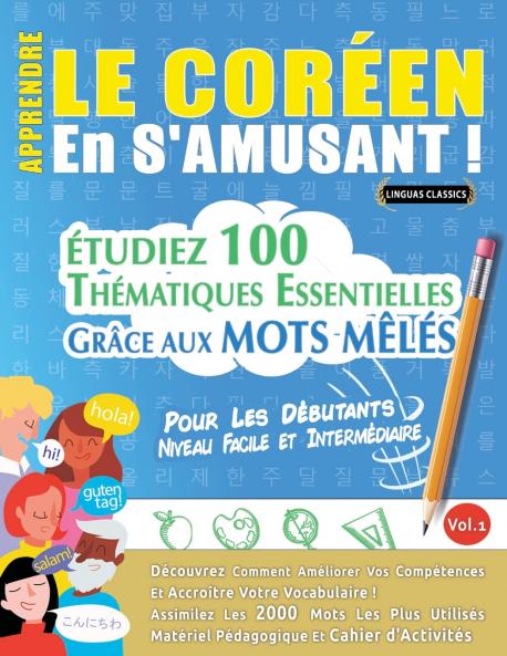 APPRENDRE LE CORÉEN EN S'AMUSANT - POUR LES DÉBUTANTS