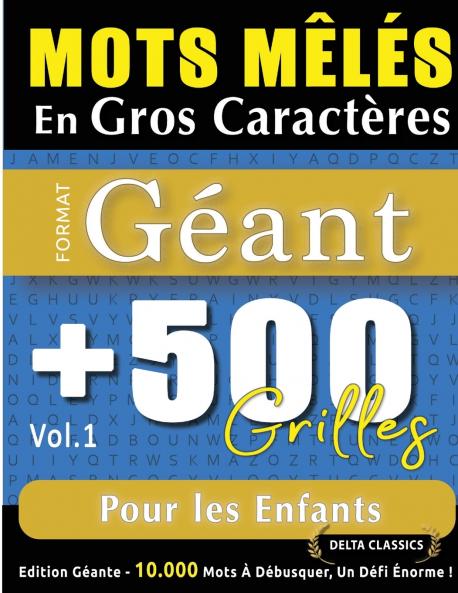MOTS M��L��S EN GROS CARACT��RES FORMAT G��ANT