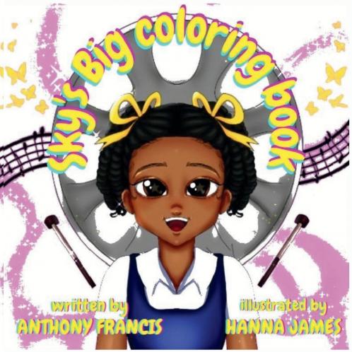 Sky's Big Steelband Surprise Coloring Book