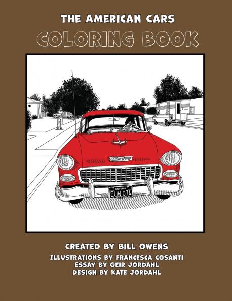 The American Cars - Coloring Book