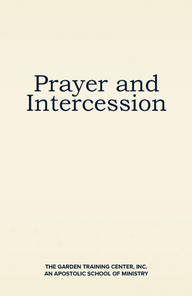 Prayer and Intercession