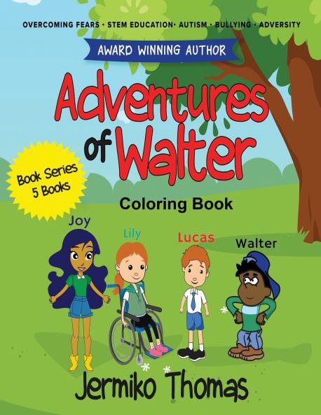 Adventures of Walter Coloring Book