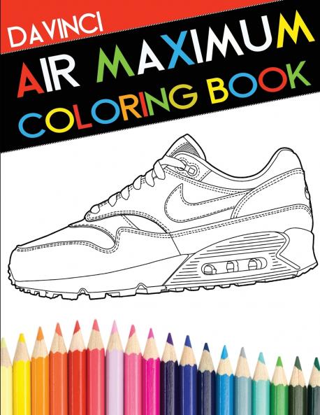 AIR MAXIMUM COLORING BOOK
