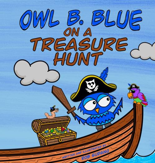 Owl B. Blue on a Treasure Hunt