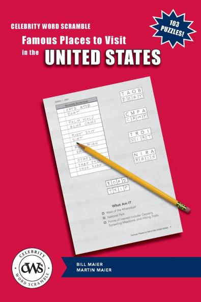 Celebrity Word Scramble Famous Places to Visit in the United States