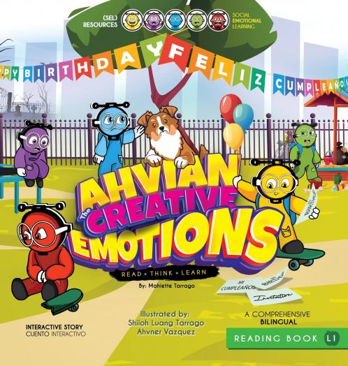 Ahvian The Creative Emotions - Bilingual Reading Book