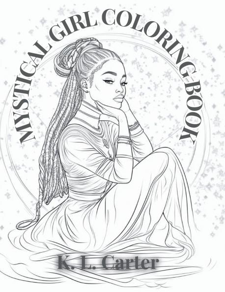 Mystical Girl Coloring Book