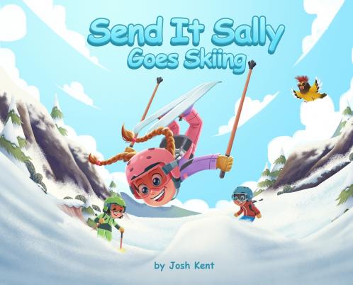 Send It Sally Goes Skiing