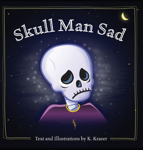 Skull Man Sad