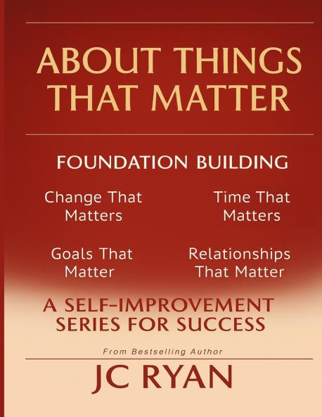About Things That Matter-Foundation Building