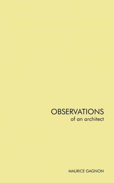 Observations of an architect