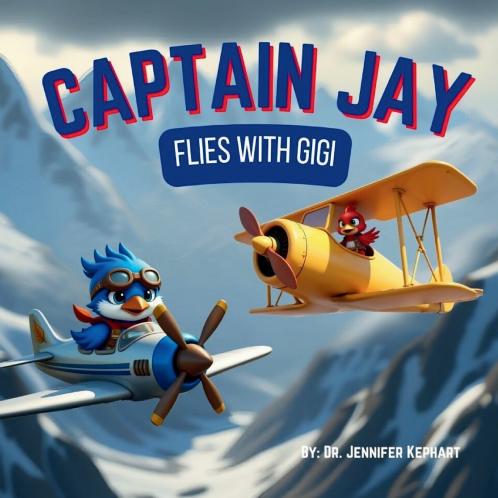 Captain Jay Flies with Gigi