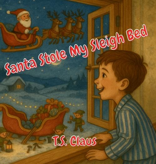 Santa Stole my Sleigh Bed