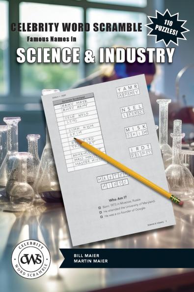 Celebrity Word Scramble Famous Names in Science & Industry