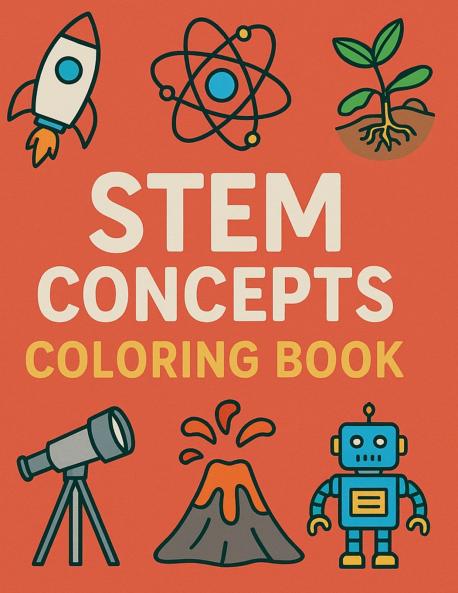 Stem Concepts Coloring Book