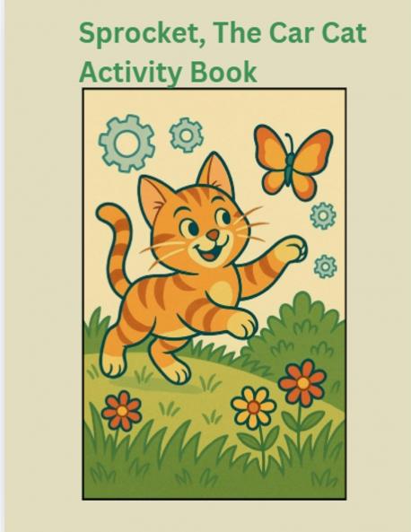 Sprocket The Car Cat Activity Book