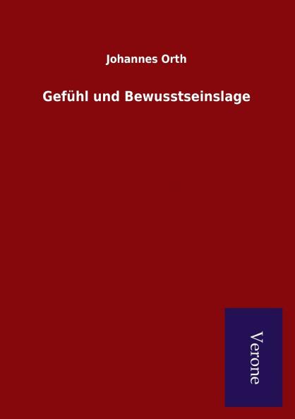 Gef��hl und Bewusstseinslage