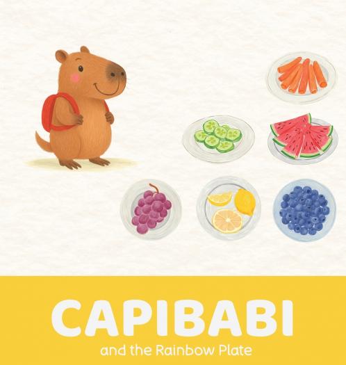 Capibabi and the Rainbow Plate