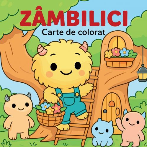 Zâmbilici carte de colorat