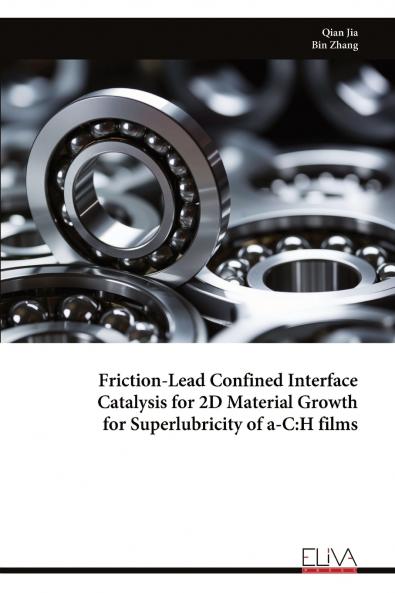 Friction-Lead Confined Interface Catalysis for 2D Material Growth for Superlubricity of a-C