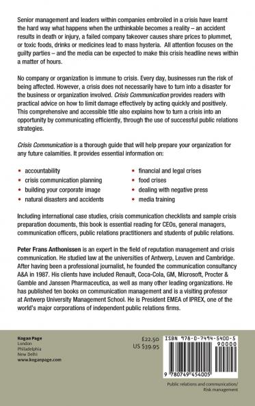 Crisis Communication