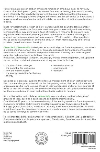 Clean Tech Clean Profits