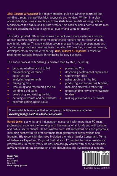 Bids Tenders and Proposals