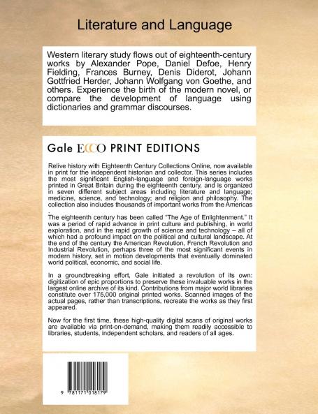 The benefit of farting explain'd