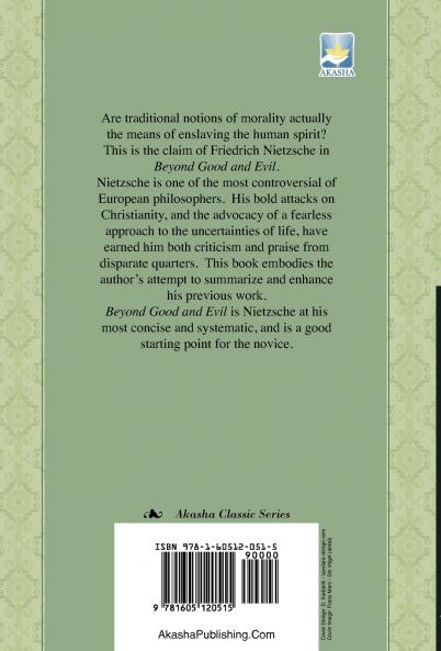 Beyond Good and Evil